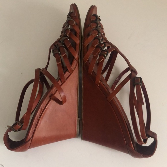 J Crew leather Italy platform - Picture 8 of 12